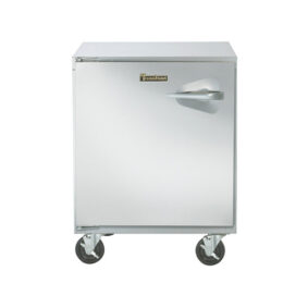 Traulsen ULT27-L-SB 27" Undercounter Freezer with Left Hinged Door and Stainless Steel Back