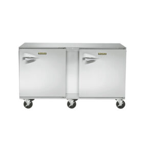 Traulsen ULT60-RR-SB 60" Undercounter Freezer with Right Hinged Doors and Stainless Steel Back