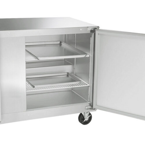 Traulsen ULT60-RR-SB 60" Undercounter Freezer with Right Hinged Doors and Stainless Steel Back - Image 2