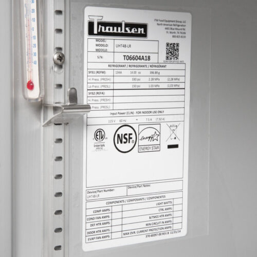 Traulsen UHT48-RR 48" Undercounter Refrigerator with Right Hinged Doors - Image 5