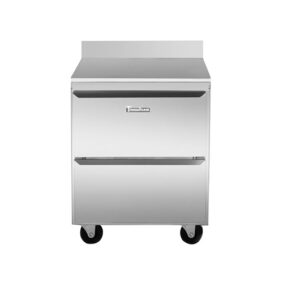 Traulsen UHT27-D-SB CU27TOP-BSWO 27" Worktop Refrigerator with Two Drawers
