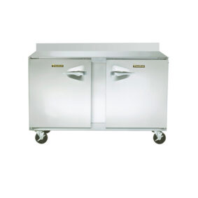 Traulsen ULT48-LR CU48TOP-BSWO 48" Two Door Worktop Freezer