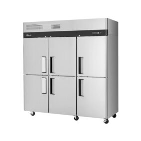 Turbo Air M3F72-6-N Solid Half Door Reach In Freezer