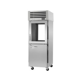 Turbo Air PRO-26R-GSH-PT-N Glass / Solid Half Door Pass-Through Refrigerator