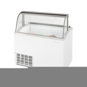 Turbo Air TIDC-47W-N Low Curved Glass Ice Cream Dipping Cabinet