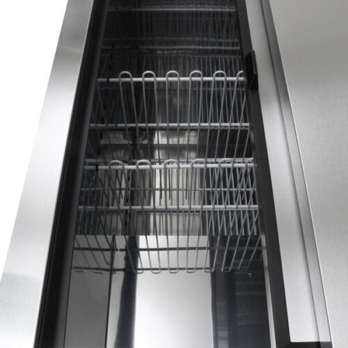 Turbo Air TBC-36SB-N6 Black Bottle Cooler - Image 2