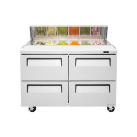 Turbo Air TST-48SD-D4-N 4 Drawer Refrigerated Sandwich Prep Table
