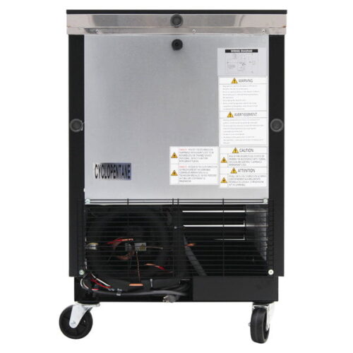 Turbo Air TBC-24SB-GF-N6 Black Glass Froster - Image 3
