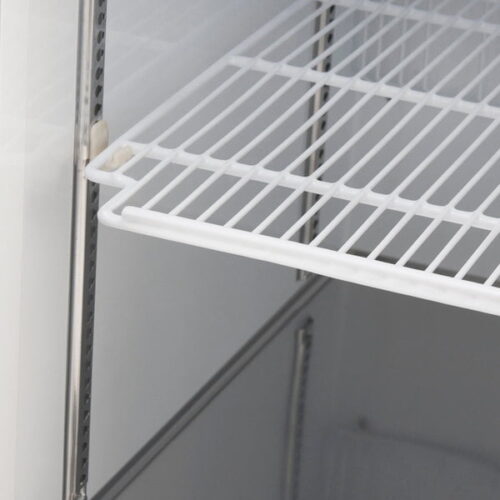 Turbo Air TGF-23F-N White Glass Door Merchandising Freezer - Image 2