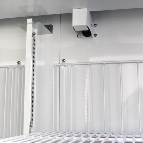 Turbo Air TGF-72F-N White Glass Door Merchandising Freezer - Image 4