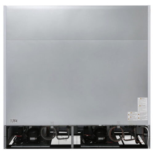 Turbo Air TGF-72F-N White Glass Door Merchandising Freezer - Image 2