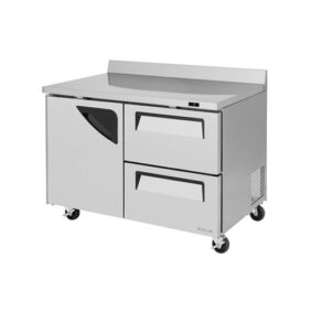 Turbo Air TWF-48SD-D2-N Worktop Freezer with One Door and Two Drawers