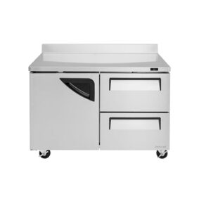 Turbo Air TWR-48SD-D2-N Worktop Refrigerator with One Door and Two Drawers