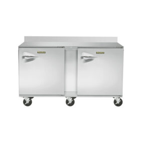 Traulsen UHT60-RR-SB CU60TOP-BSWO 60" Worktop Refrigerator