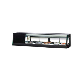 Turbo Air SAS-60L-N Straight Glass Refrigerated Sushi Case - Left Side Compressor