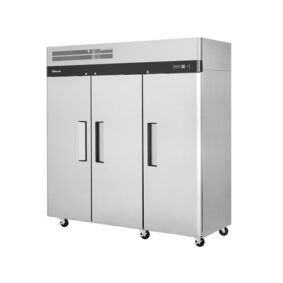 Turbo Air M3F72-3-N Solid Door Reach In Freezer