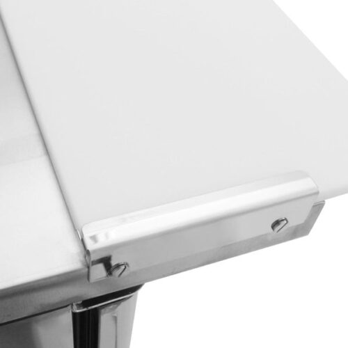 Turbo Air MST-28-12-N 1 Door Mega Top Stainless Steel Refrigerated Sandwich Prep Table - Image 4