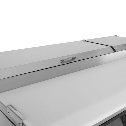 Turbo Air TPR-67SD-N Refrigerated Pizza Prep Table - Image 4