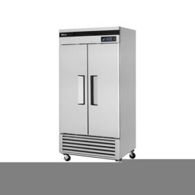 Turbo Air TSR-35SD-N Bottom Mounted Solid Door Reach-In Refrigerator with LED Lighting