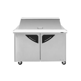 Turbo Air TST-48SD-N 2 Door Refrigerated Sandwich Prep Table