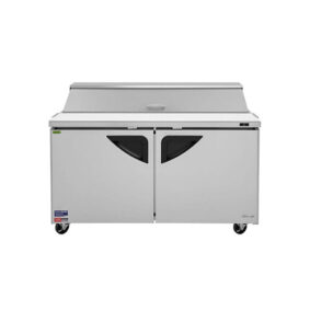 Turbo Air TST-60SD-N 2 Door Refrigerated Sandwich Prep Table