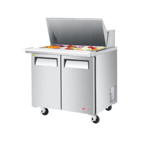 Turbo Air EST-36-15-N6 2 Door Mega Top Refrigerated Salad Prep Table