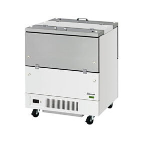 Turbo Air TMKC-34-2-WS-N6 Dual Sided White Milk Cooler
