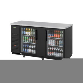Turbo Air TBB-3SGD-N Back Bar Cooler with Glass Doors