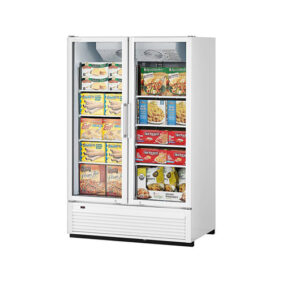 Turbo Air TGF-47SDHW-N White Swing 2 Door Freezer