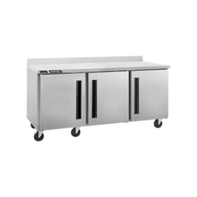 Traulsen Centerline CLUC-72R-SD-WTRRR 72 1/4" Compact Right Hinged Door Worktop Refrigerator