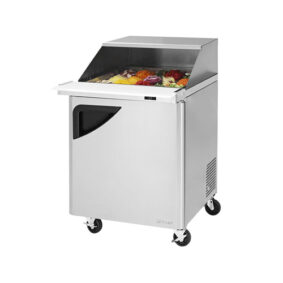 Turbo Air TST-28SD-12-N-SL 1 Door Refrigerated Sandwich Prep Table
