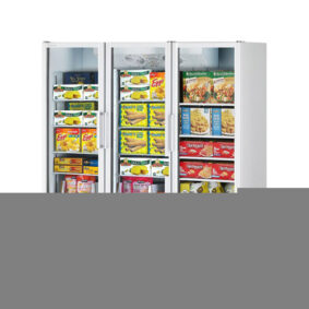 Turbo Air TGF-72SDHW-N White Swing 3 Door Freezer