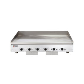 Wolf WEG72E-24C 72" Electric Countertop Griddle 240V 3 Phase 32.4 kW
