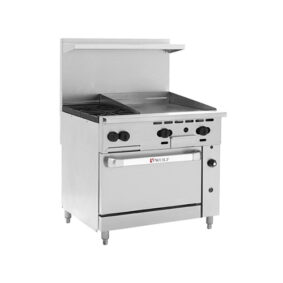 Wolf C36S-2B24GTP Challenger XL Series Liquid Propane 36" Thermostatic Range 135000 BTU