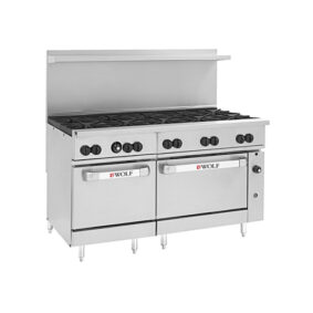 Wolf C60SC-10BP Challenger XL Series Liquid Propane 60" Range 358000 BTU