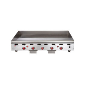 Wolf ASA60-30 Natural Gas 60" Countertop Griddle 135000 BTU