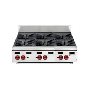 Wolf AHP636-NAT Achiever Natural Gas 36" 6 Burner Countertop Range 180000 BTU