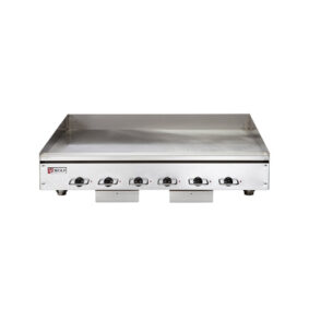 Wolf WEG72E-480/3 72" Electric Countertop Griddle 480V 3 Phase 32.4 kW
