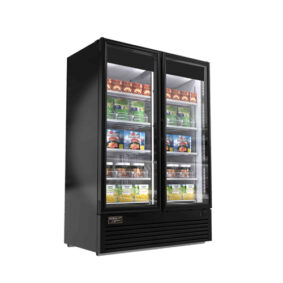 KOOL-IT LX-46FB Double Glass Door Merchandiser Freezer