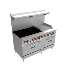 Sierra SR-6B-24G-60 Gas Range with Griddle