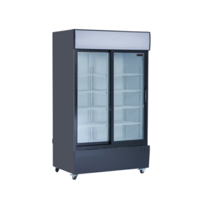 New Air  NGR-48-S  Glass Door Fridge