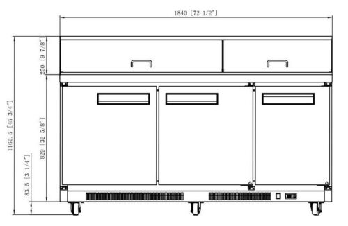 New Air  NPT-072-MSA  Mega Top Cooler - Image 2