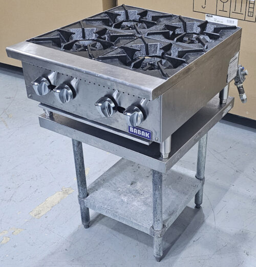 4 burner hot plate