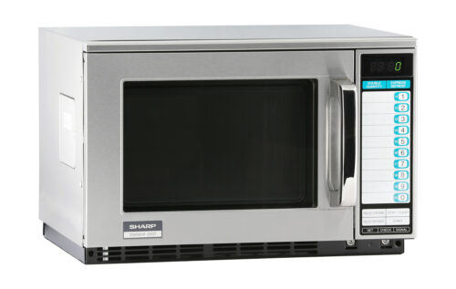 Sharp R22GTF Heavy-Duty Commercial Microwave Oven - Image 2