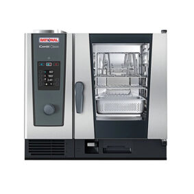 Rational iCombi Classic ICC-6-HALF-E LM200BE 6 Pan Half Size Electric Combi Oven – 1Ph, 208V