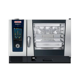 Rational iCombi Classic ICC-6-FULL-E LM200CE 6 Pan Full Size Electric Combi Oven – 3Ph, 240V