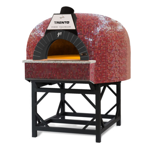 Trento Valoriani Igloo 120 Red Wood & Gas-Fired Pizza Oven - Image 2