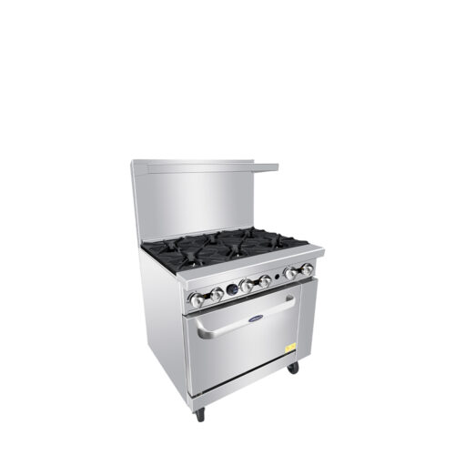 Atosa AGR-6B 36" Gas Range Six (6) Open Burners - Image 3