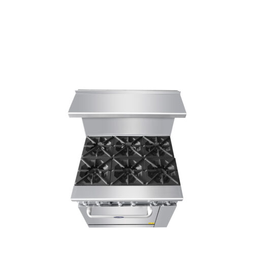 Atosa AGR-6B 36" Gas Range Six (6) Open Burners - Image 5