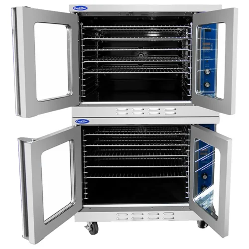 Atosa ATCO-513NB-2 Double Deck Non-Bakery Standard Depth Gas Convection Oven - 92,000 BTU - Image 2